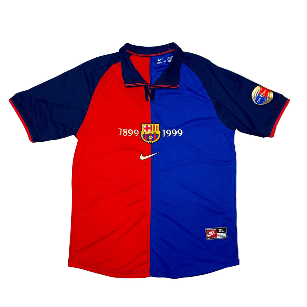 FC Barcelona 1999 Centennial Jersey – Rivaldo #10