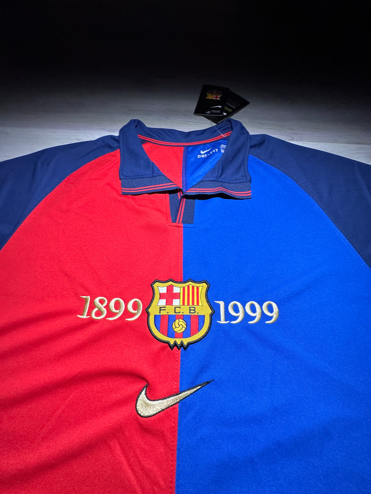 FC Barcelona 1999 Centennial Jersey – Rivaldo #10