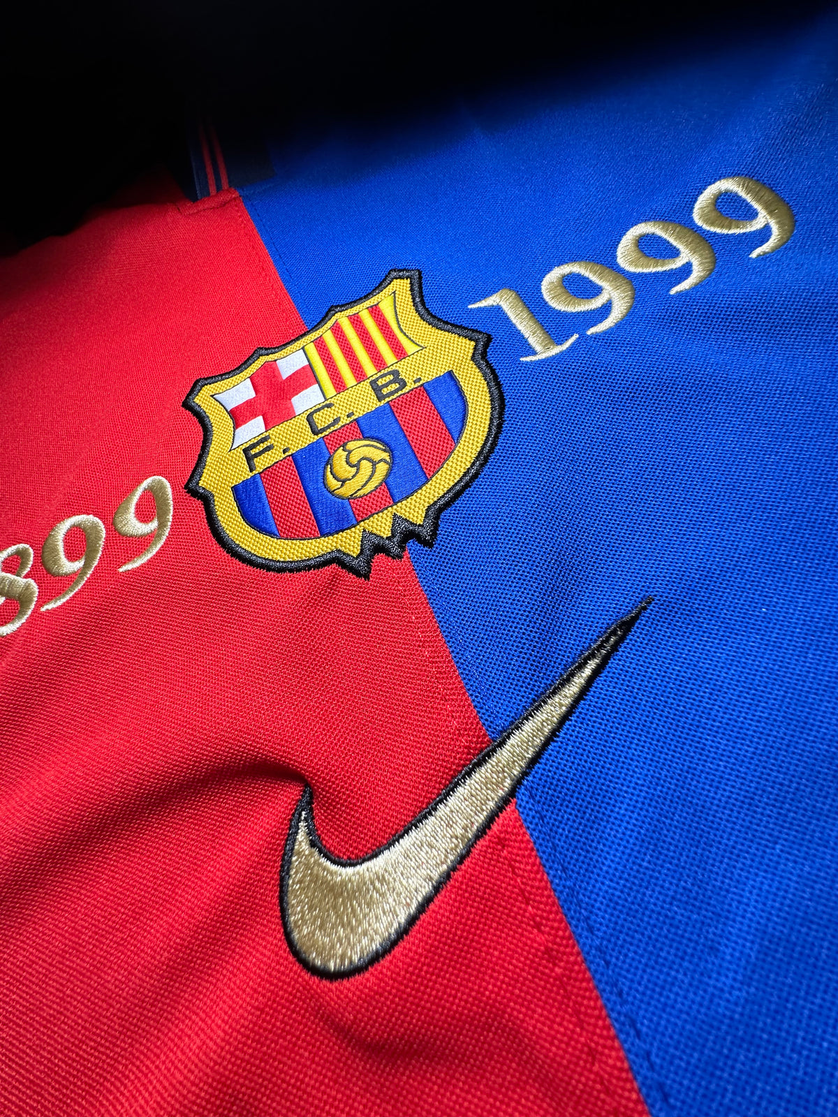 FC Barcelona 1999 Centennial Jersey – Rivaldo #10