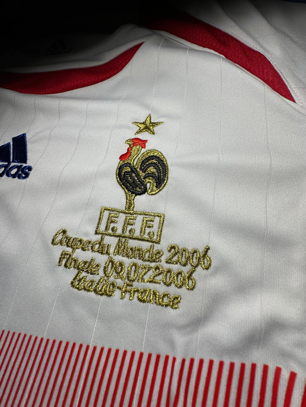 Zinedine Zidane #10 France 2006 World Cup Away Jersey – White