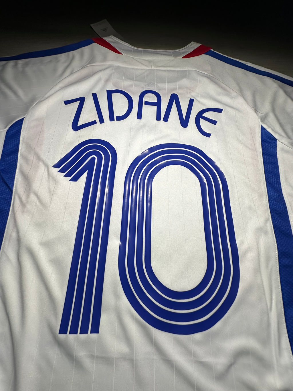 Zinedine Zidane #10 France 2006 World Cup Away Jersey – White