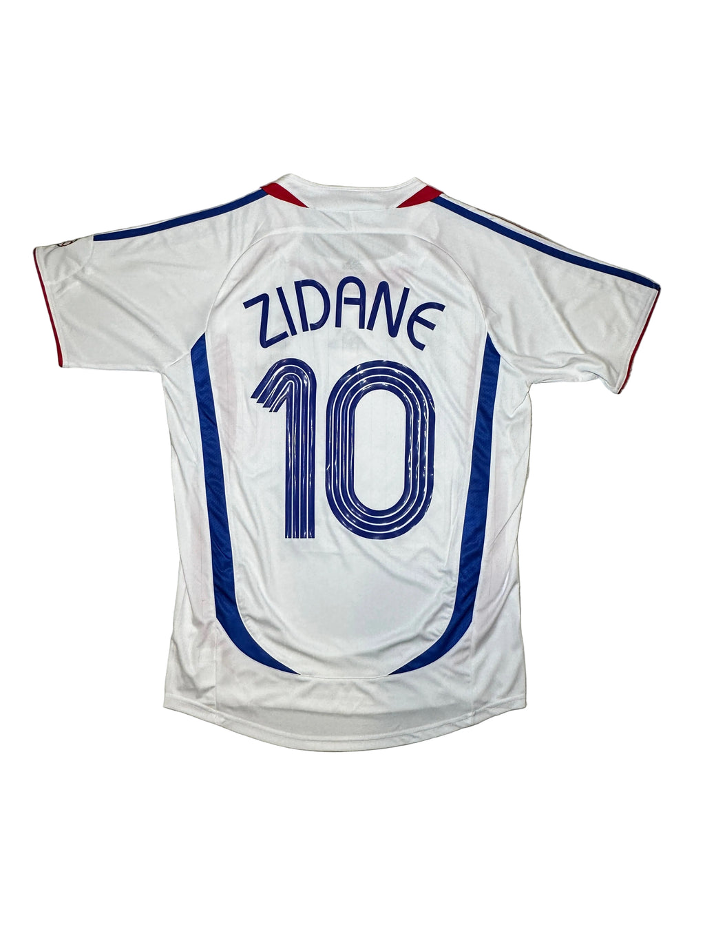 Zinedine Zidane #10 France 2006 World Cup Away Jersey – White