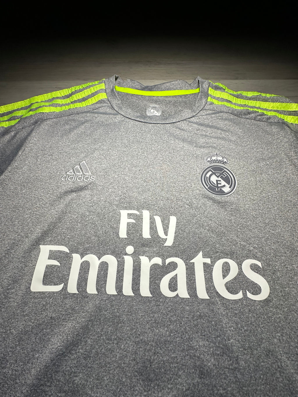 Cristiano Ronaldo #7 Real Madrid 2015/16 Third Jersey – Grey