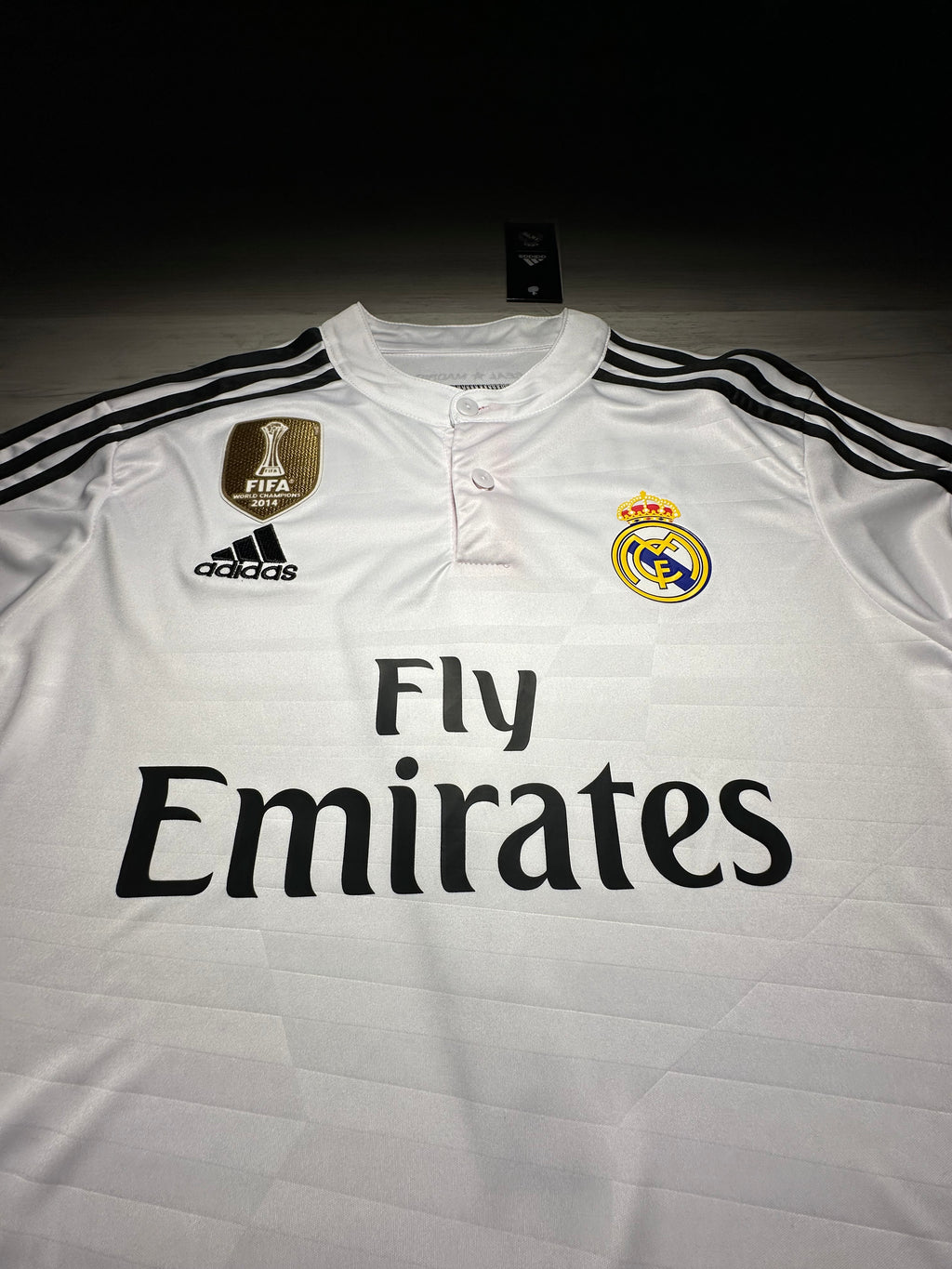 Cristiano Ronaldo #7 Real Madrid 2014/15 Home Long Sleeve Jersey