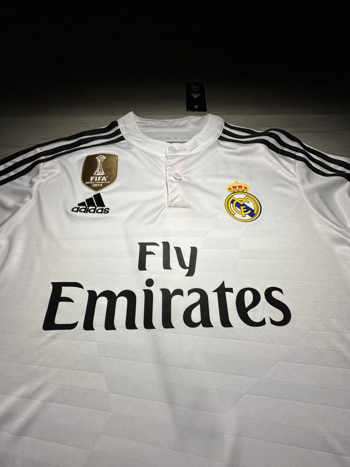Cristiano Ronaldo #7 Real Madrid 2014/15 Home Long Sleeve Jersey