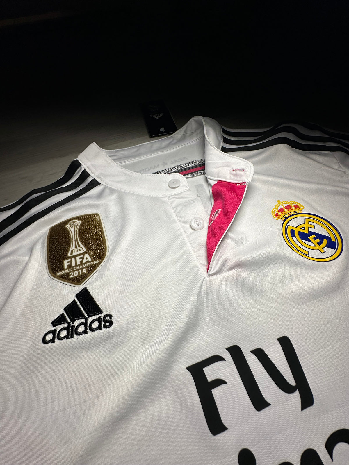 Cristiano Ronaldo #7 Real Madrid 2014/15 Home Long Sleeve Jersey