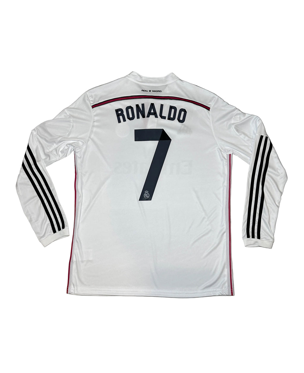Cristiano Ronaldo #7 Real Madrid 2014/15 Home Long Sleeve Jersey
