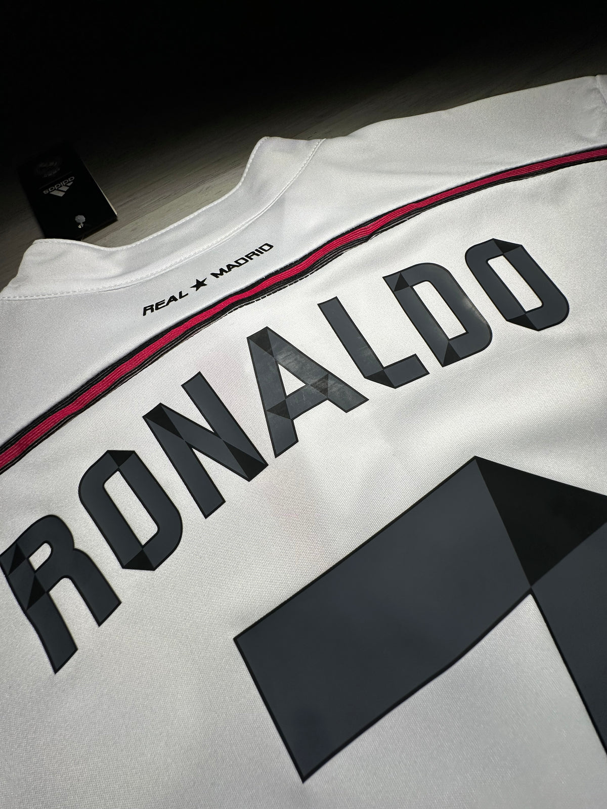 Cristiano Ronaldo #7 Real Madrid 2014/15 Home Long Sleeve Jersey