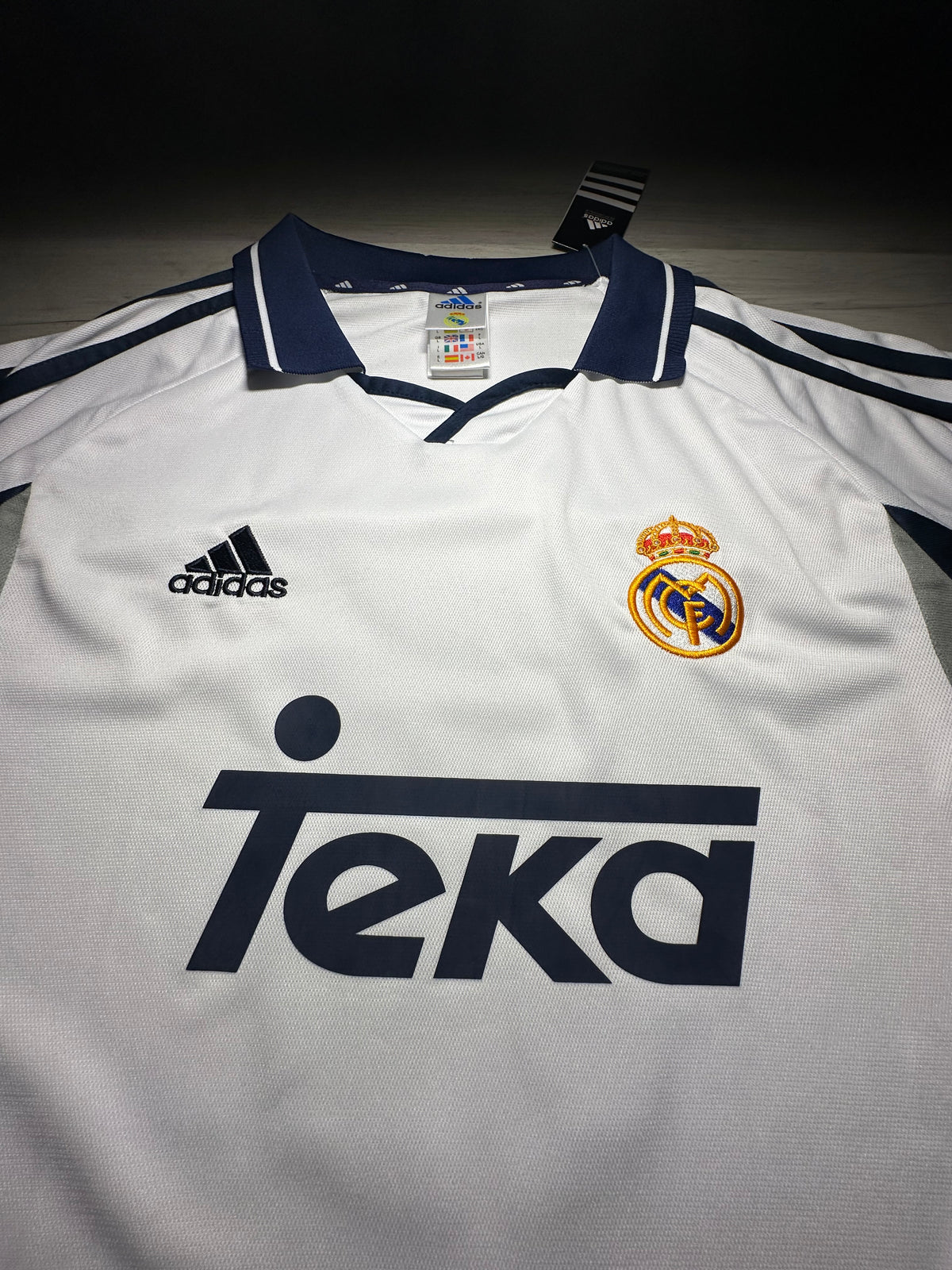 Real Madrid 2001/02 Retro Home Jersey – Galácticos Era