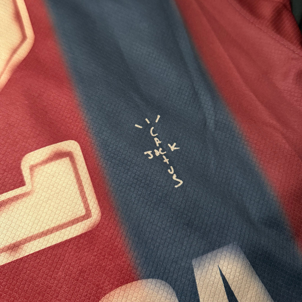 FC Barcelona x Cactus Jack Inspired Retro Home Jersey – Limited Edition