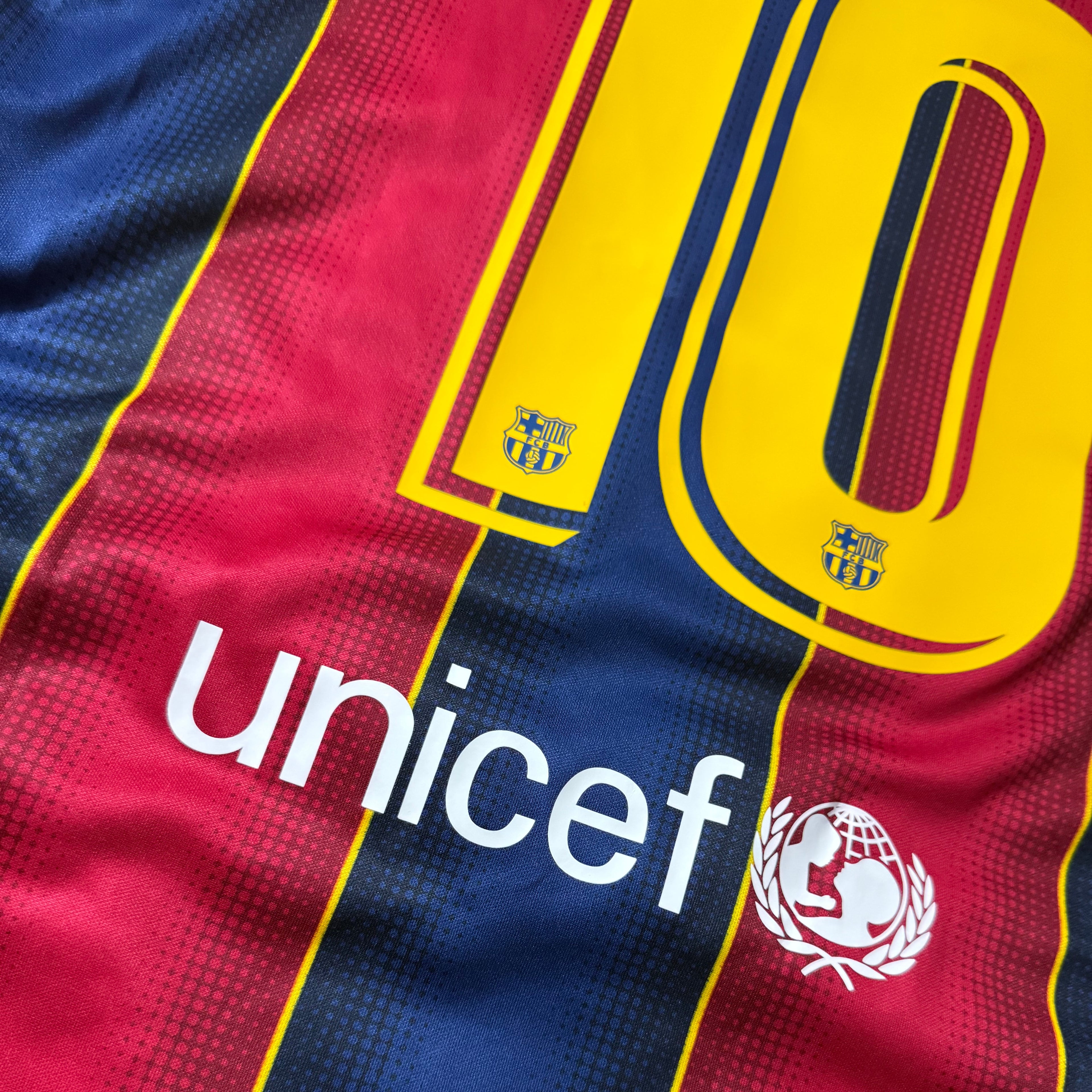 FC Barcelona 2020–21 Home Jersey – Lionel Messi #10 | Classic Blaugrana Football Shirt