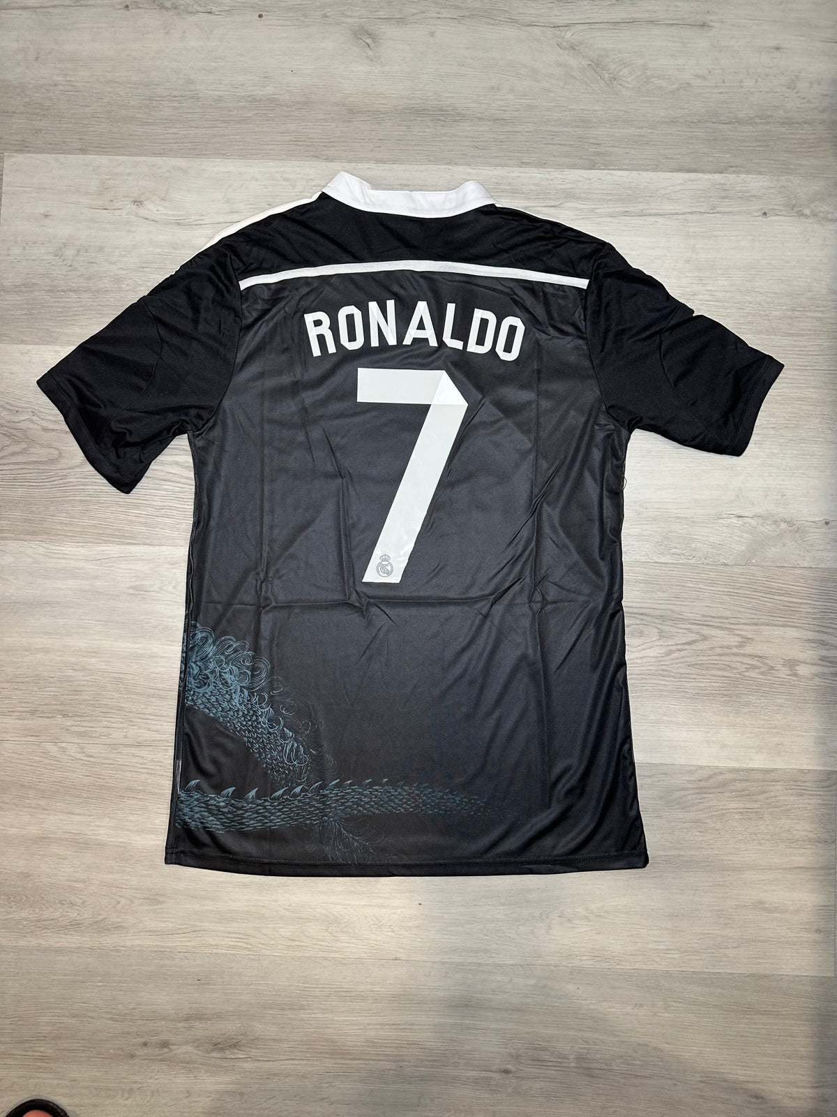 Real Madrid Ronaldo #7 Dragon Special Edition Jersey – Black