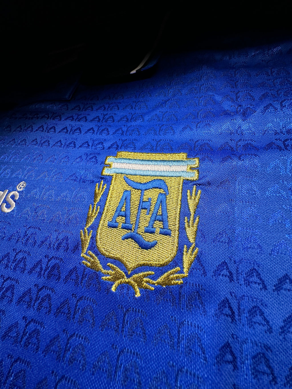 Diego Maradona Argentina 1994 #10 Away Jersey – Blue Retro Edition