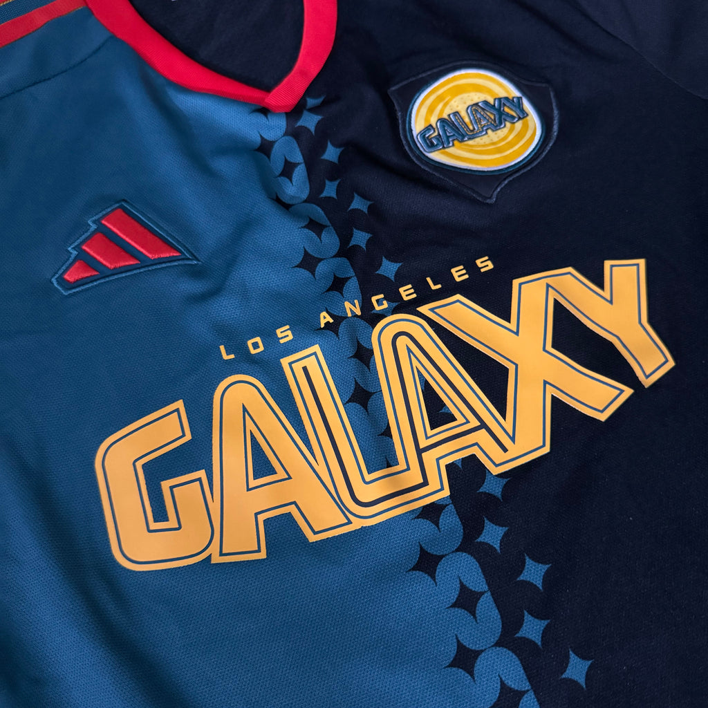 LA Galaxy Adidas Special Edition Black & Teal Jersey