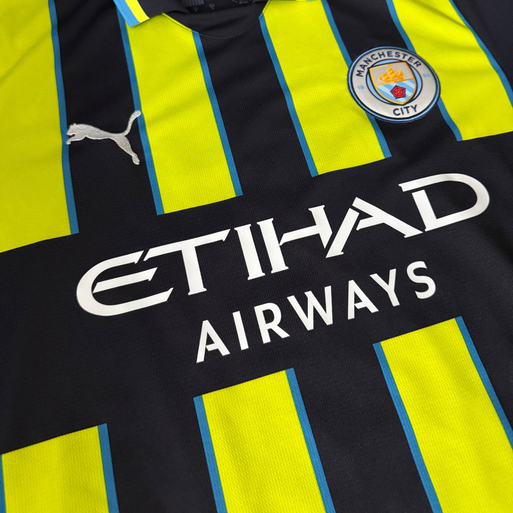 Manchester City 2024/25 Away Jersey – Erling Haaland #9 Puma Edition