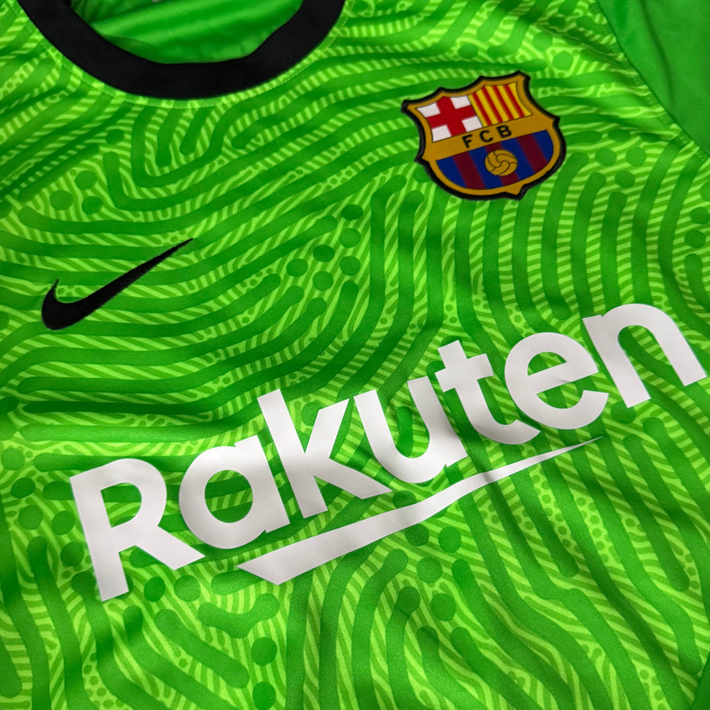 Fc Barcelona 2026 Home Jersey – Rave Green Edition