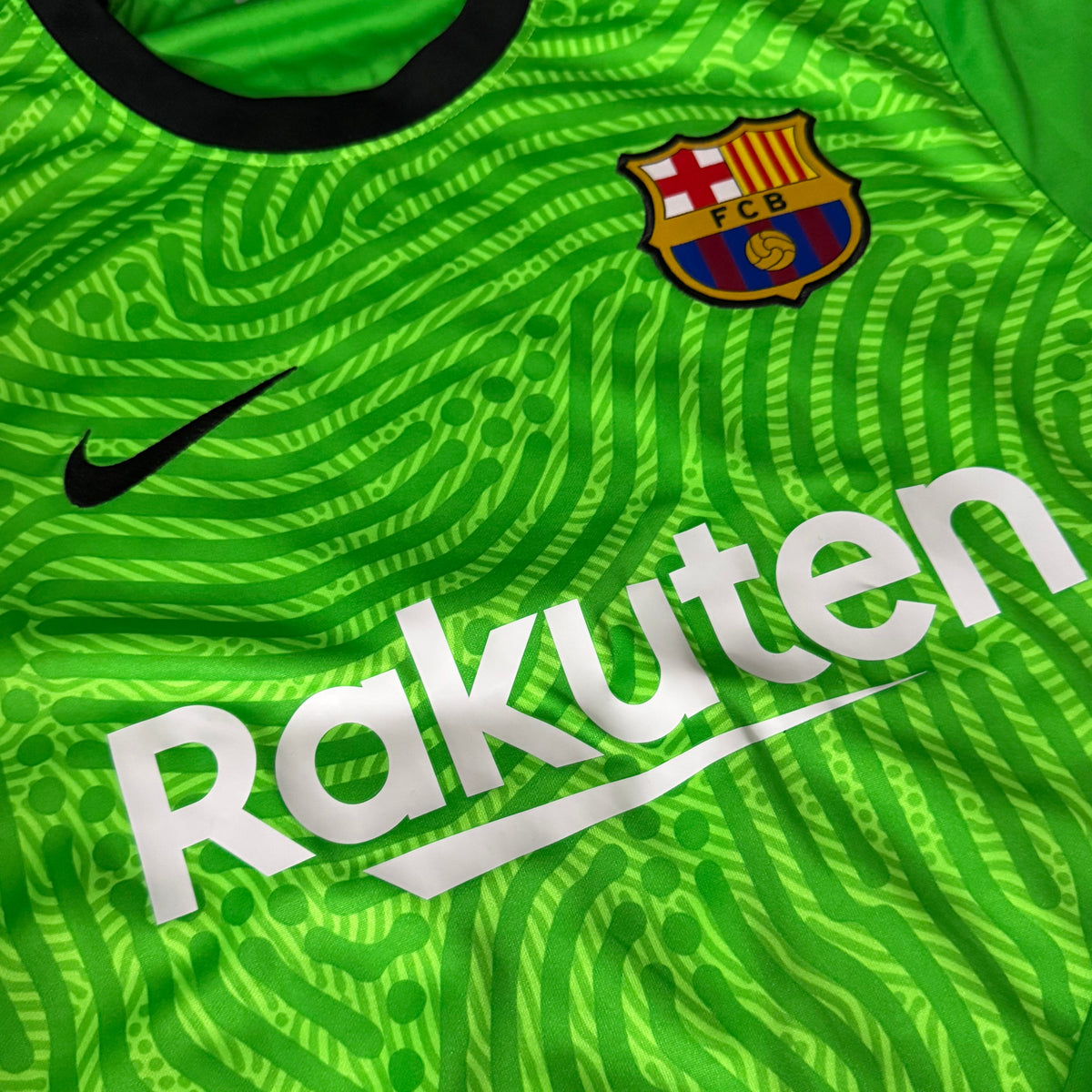 Fc Barcelona 2026 Home Jersey – Rave Green Edition