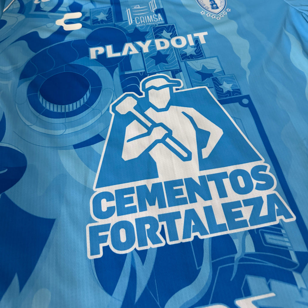 Pachuca CF Charly Special Edition Jersey – Blue Mexican Heritage Design