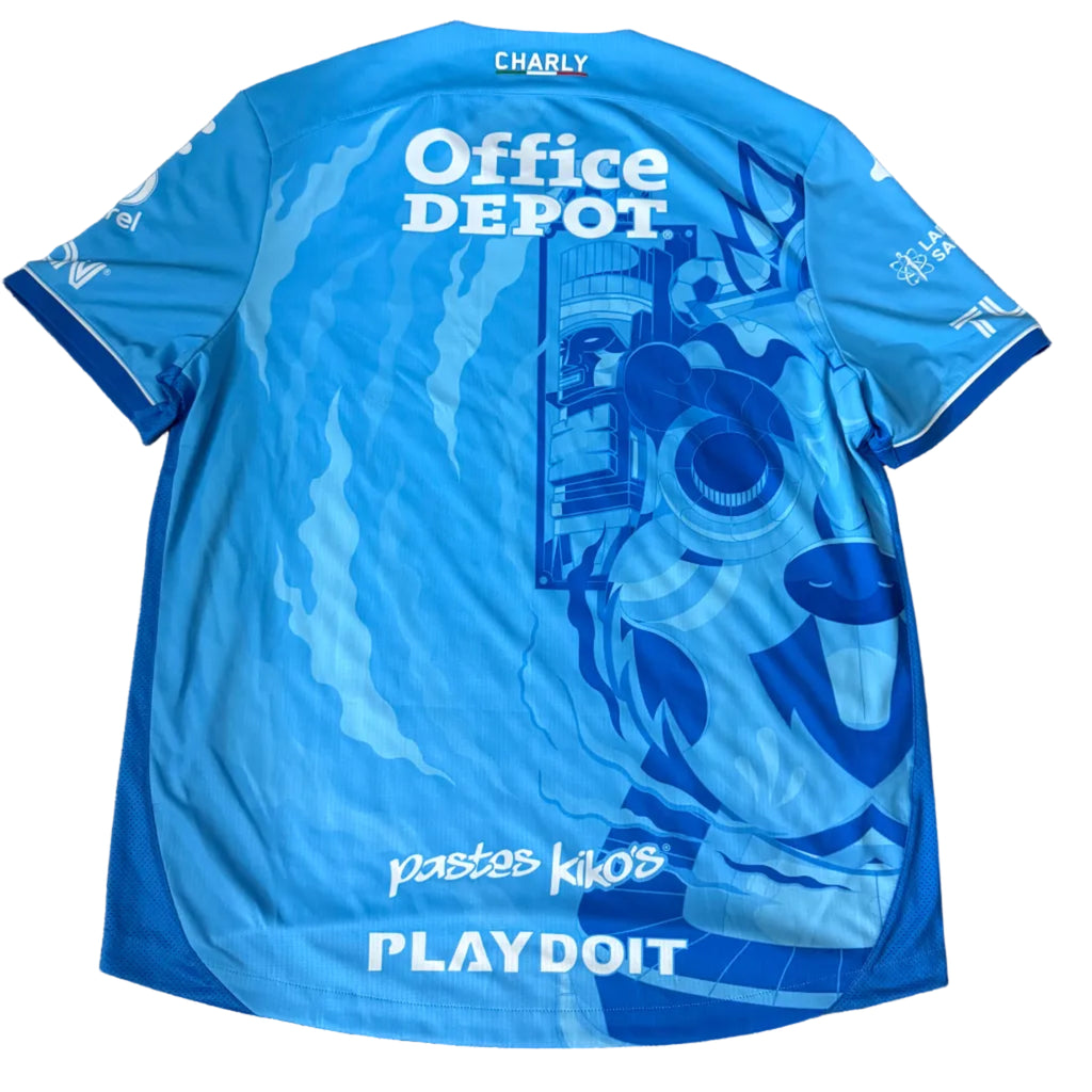 Pachuca CF Charly Special Edition Jersey – Blue Mexican Heritage Design