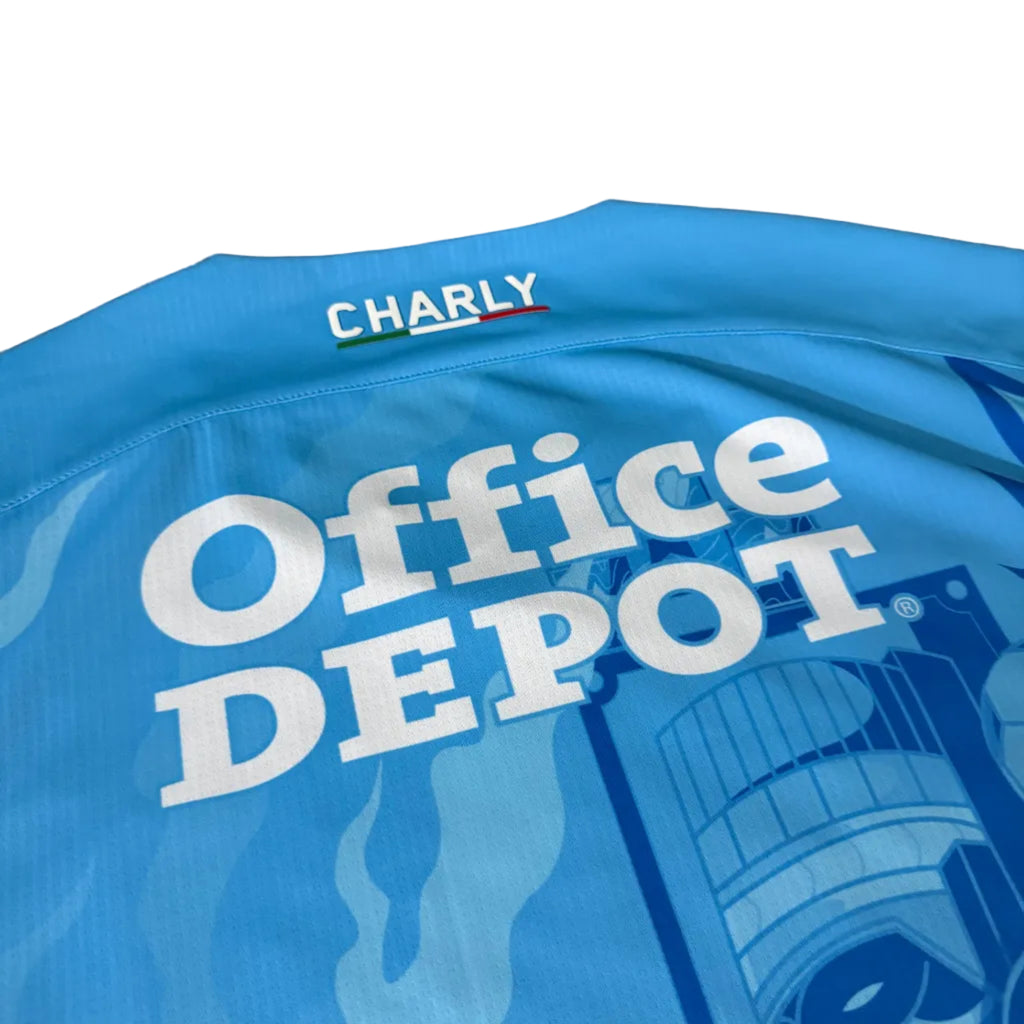 Pachuca CF Charly Special Edition Jersey – Blue Mexican Heritage Design
