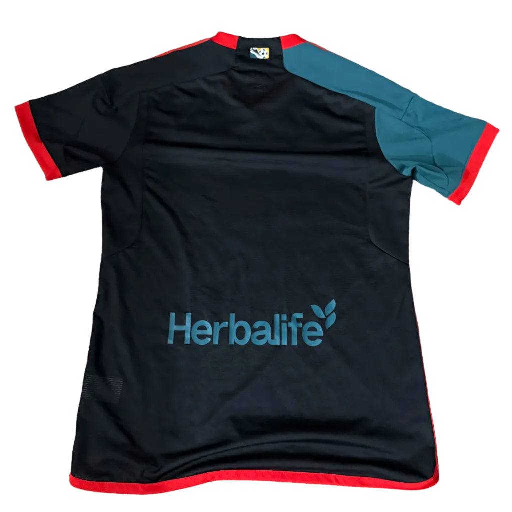 LA Galaxy Adidas Special Edition Black & Teal Jersey
