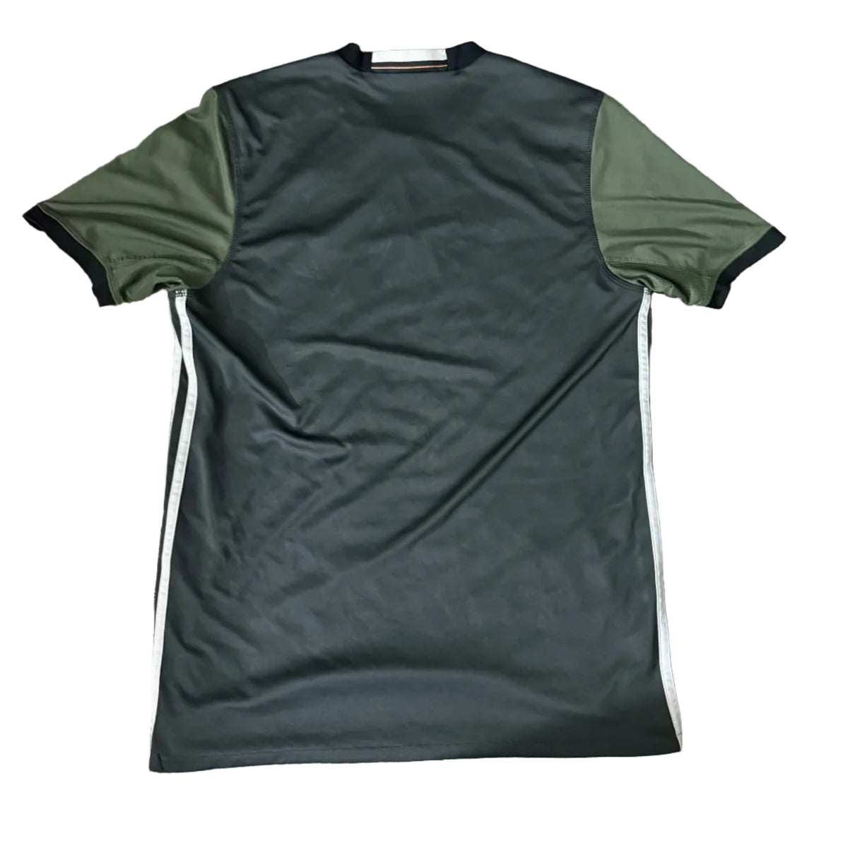 Germany 2016 Away Jersey – Dark Grey & Olive Green Retro Edition
