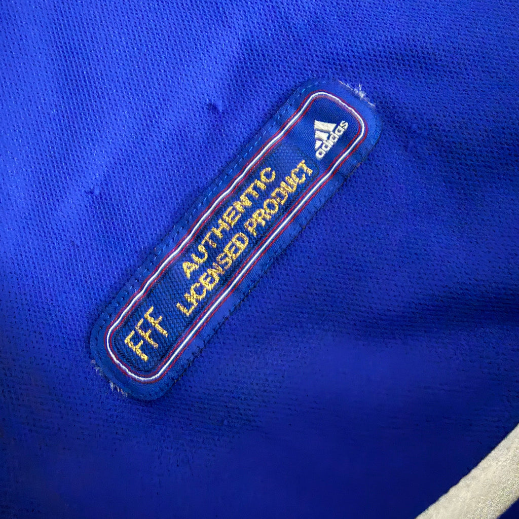 France National Team Adidas Retro Home Jersey – 2000s Royal Blue Edition