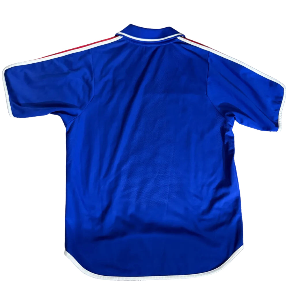 France National Team Adidas Retro Home Jersey – 2000s Royal Blue Edition