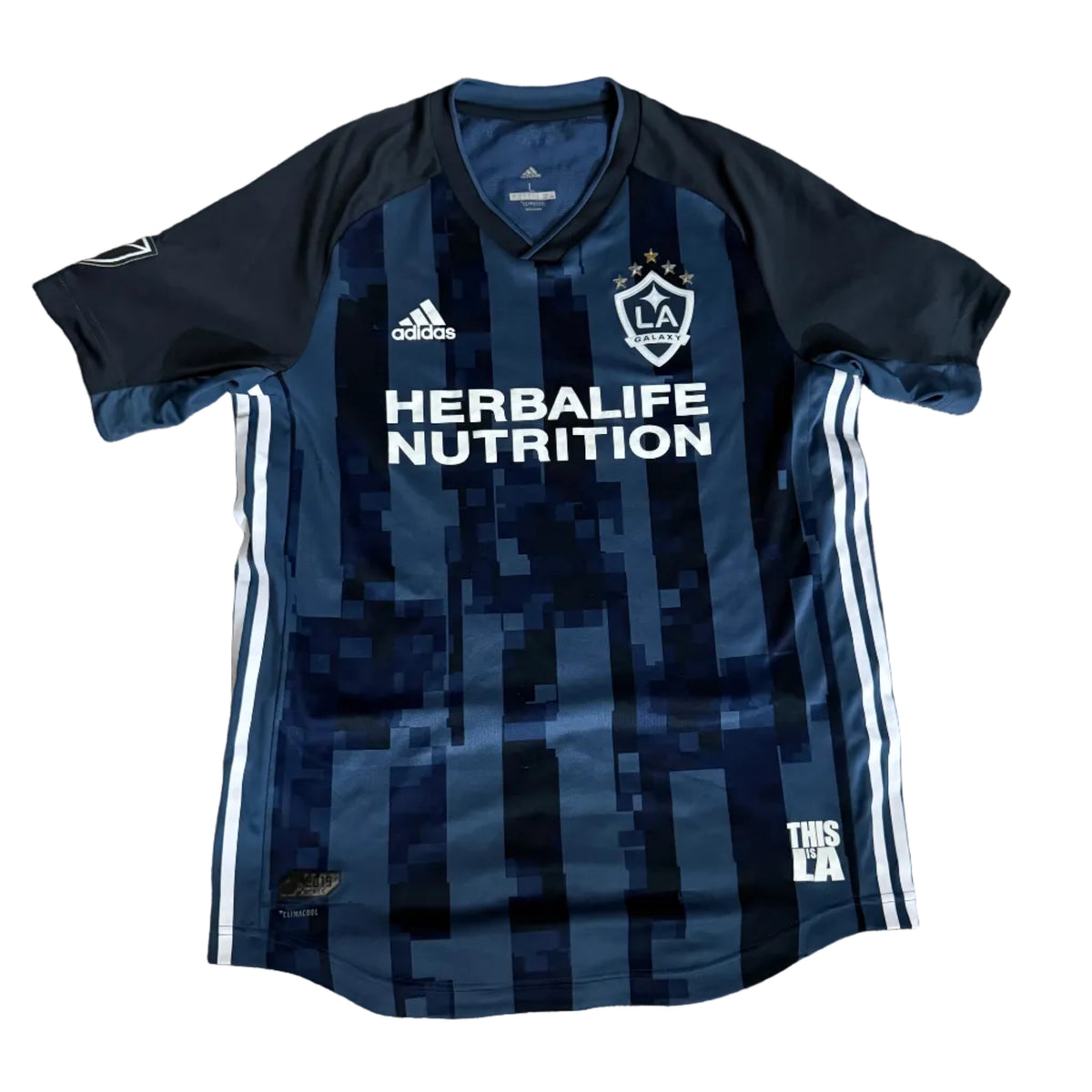 LA Galaxy Adidas Navy Blue Camo Jersey – MLS Special Edition