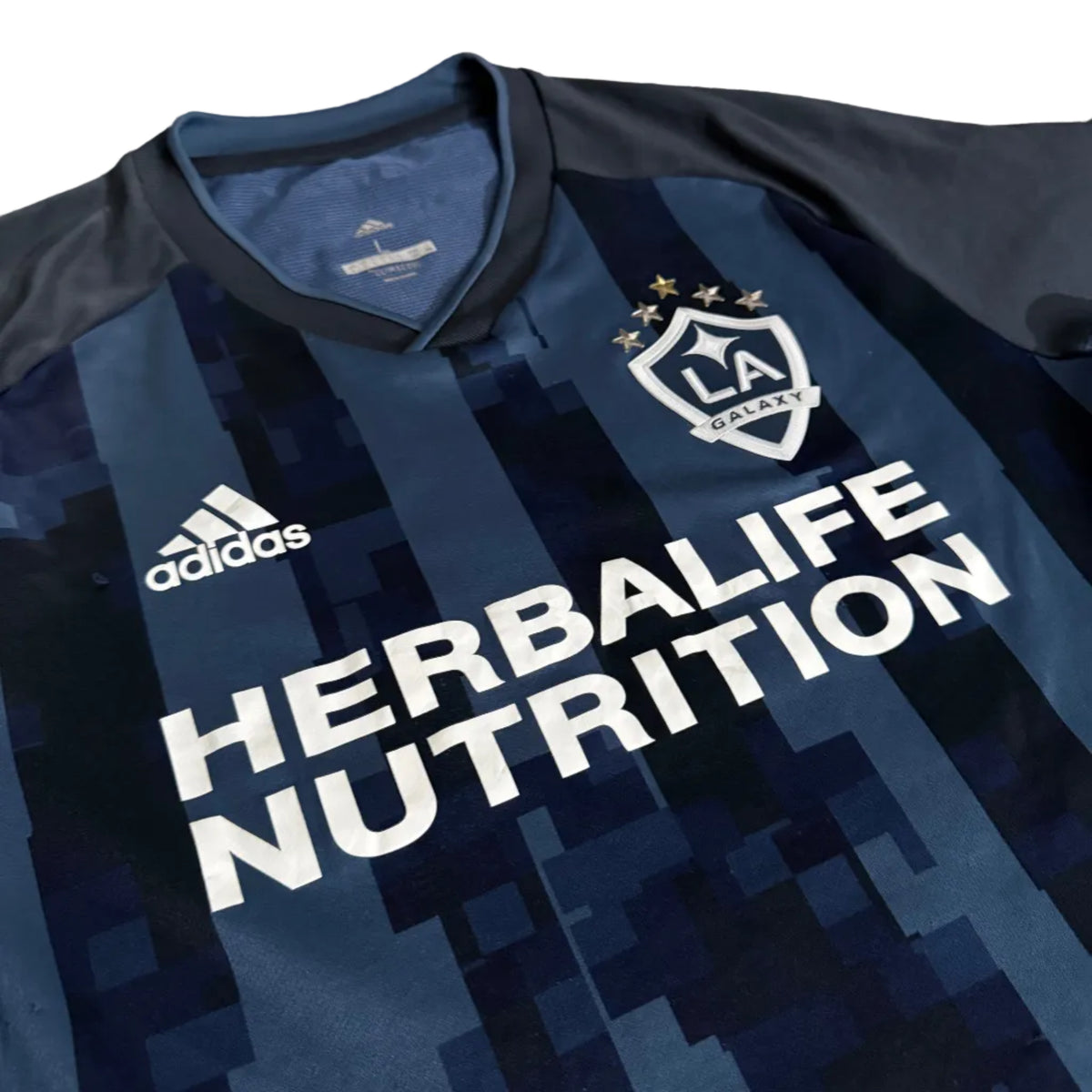 LA Galaxy Adidas Navy Blue Camo Jersey – MLS Special Edition